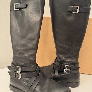 Cole Haan Black Riding Boots, Size 7.5